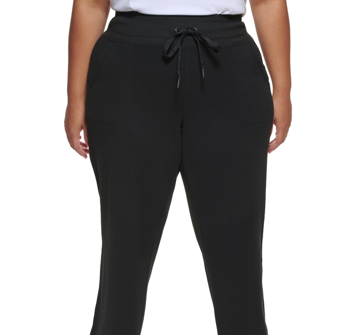 Calça Térmica Feminina Calvin Klein Preta Tamanho 1X