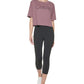Camiseta Calvin Klein Feminina com Logo Marrom Tamanho XXG
