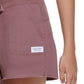 Calvin Klein Shorts French Terry Feminino Marrom Tamanho P