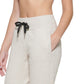 Calça jogger feminina Calvin Klein Graphic Marrom, tamanho médio