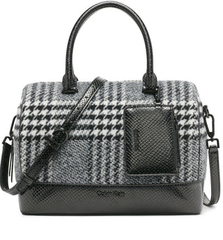 Bolsa Calvin Klein Ashley Feminina Preta Tamanho Regular