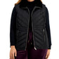 Calvin Klein Colete Curto Casual Feminino Preto Tamanho 1X