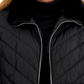 Calvin Klein Colete Curto Casual Feminino Preto Tamanho 1X