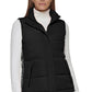 Calvin Klein Colete Puffer Feminino com Logo Lateral Preto Tamanho X-G