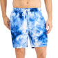 Calvin Klein Shorts Volley Masculino Tie Dye Azul Tamanho P