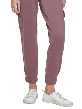 Calça cargo feminina Calvin Klein slim fit rosa tamanho grande