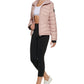 Jaqueta Puffer Feminina Calvin Klein Rosa Tamanho XS