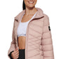 Jaqueta Puffer Feminina Calvin Klein Rosa Tamanho XS