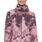 Calvin Klein Moletom Feminino Gola Falsa com Zíper Marrom Tamanho Grande
