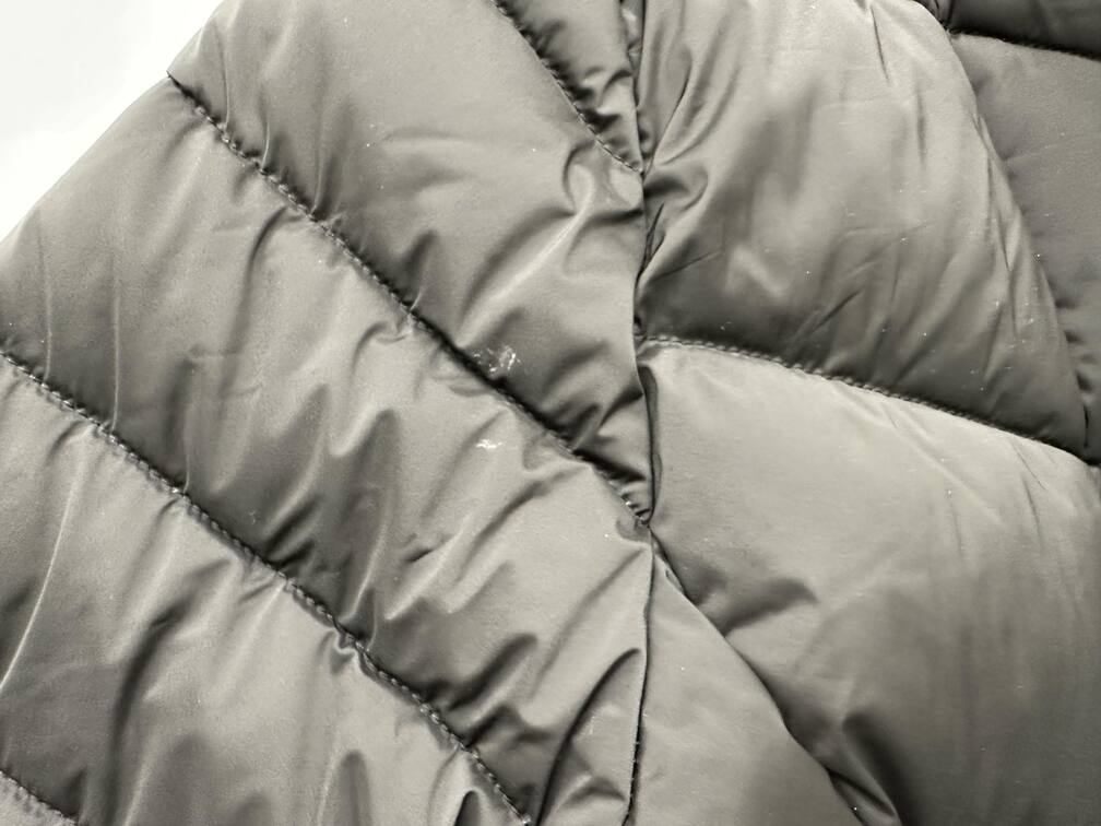 Calvin Klein Casaco Puffer Feminino Petite Cozy-Lined com Capuz Preto Tamanho Petite XL