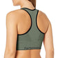Sutiã esportivo Calvin Klein feminino de impacto médio, verde, tamanho pequeno