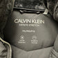 Calvin Klein Petite Fleece-Forrado Anorak com Capuz Capa de Chuva Feminina Preta Tamanho Petite XXL