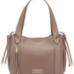 Calvin Klein Bolsa Leah Feminina Marrom Tamanho Regular