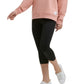 Calvin Klein Moletom Feminino Fleece Rosa Tamanho Grande