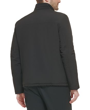 Jaqueta Calvin Klein Masculina Clássica Soft Shell com Forro Sherpa, Preta, Tamanho XX-G