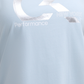 Camiseta Calvin Klein Performance Plus Feminina com Estampa de Logotipo Aqua Tamanho 3X