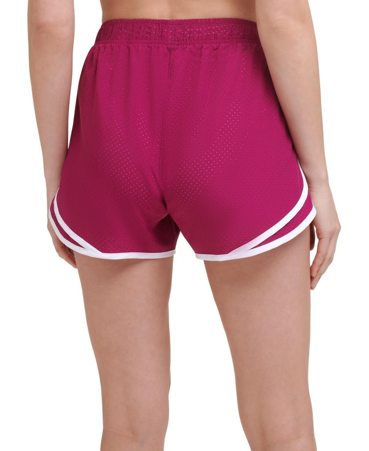 Calvin Klein Shorts Perfurado Feminino Rosa Tamanho Médio