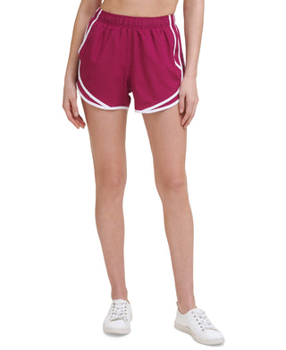 Calvin Klein Women's Perforated Shorts Pink Size Medium