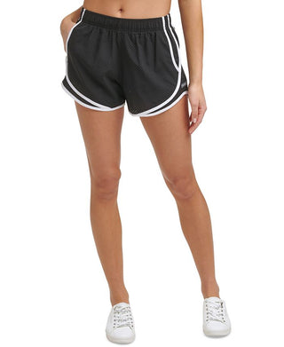 Calvin Klein Shorts Perfurados Feminino Preto Tamanho X-S