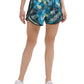 Calvin Klein Shorts Estampado Feminino Verde Tamanho X-S