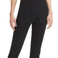 Calça jogger feminina Calvin Klein Performance Slim Fit, comprimento total, preta, tamanho grande