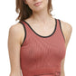 Calvin Klein Impact Crop Top Feminino Marrom Tamanho Médio