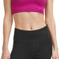 Sutiã esportivo Calvin Klein feminino sem costura canelado de médio impacto rosa tamanho extragrande