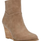 Botas Dolce Vita Gessy Wedge Femininas Marrom Tamanho 6 M
