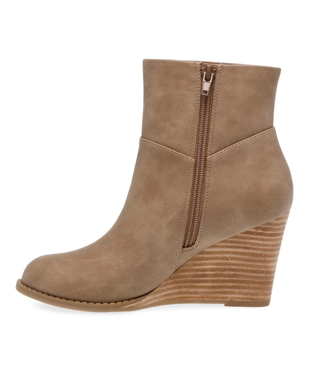 Botas Dolce Vita Gessy Wedge Femininas Marrom Tamanho 6 M