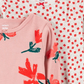 Conjunto de 4 peças de camiseta e pijama de manga comprida Carter's para meninas, rosa, tamanho 2T