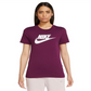 Camiseta Nike Sportswear Essential Feminina Vinho Tamanho XG