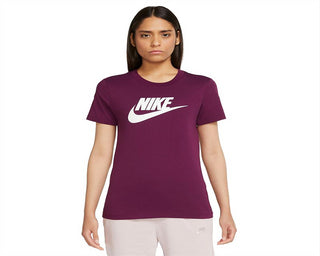 Camiseta Nike Sportswear Essential Feminina Vinho Tamanho XG