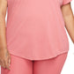 Camiseta de treino Nike Dry Legend feminina rosa tamanho 1X