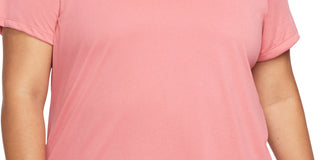 Camiseta de treino Nike Dry Legend feminina rosa tamanho 2X