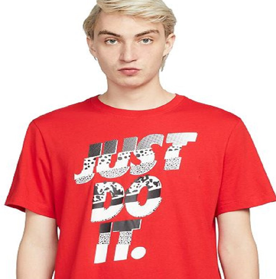 Camiseta Nike Masculina Big &amp; Tall Just Do It. Vermelha Tamanho 3XL