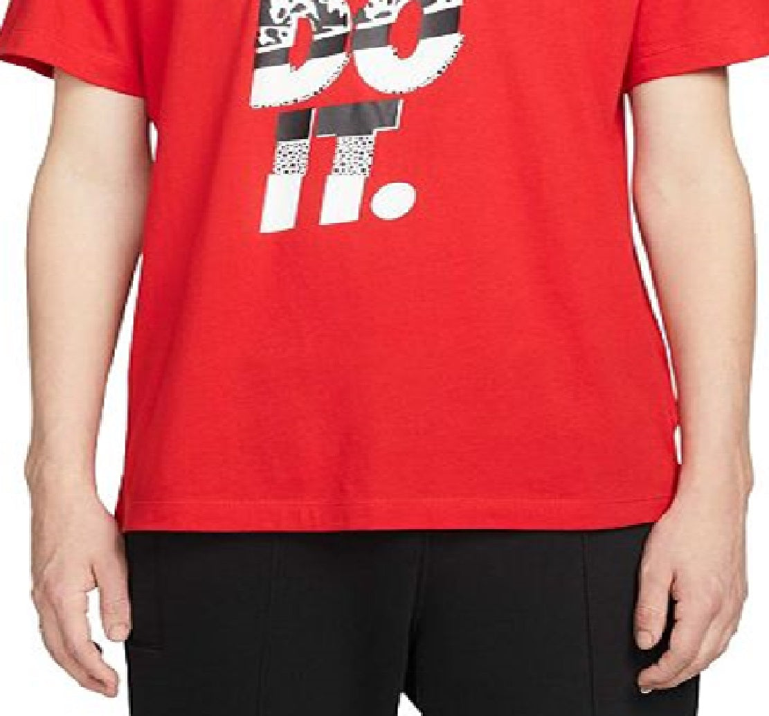 Camiseta Nike Masculina Big &amp; Tall Just Do It. Vermelha Tamanho 3XL