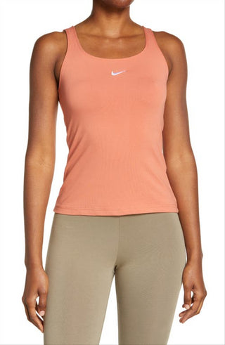Camisola Nike Madder Root/Branca 365 Feminina Tamanho Médio