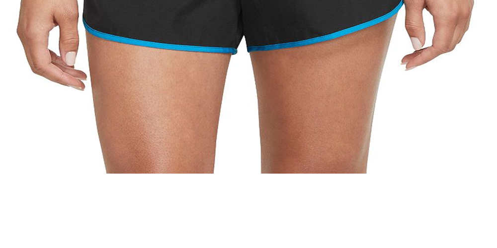 Shorts de corrida Nike Feminino 10K, tamanho P, prateado