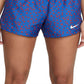 Shorts de corrida Nike Dri FIT 10K Americana feminino, azul, tamanho grande