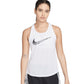 Regata Nike Swoosh Run Feminina Branca Tamanho Médio