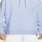 Moletom com capuz Nike Sportswear Club masculino, branco, tamanho pequeno