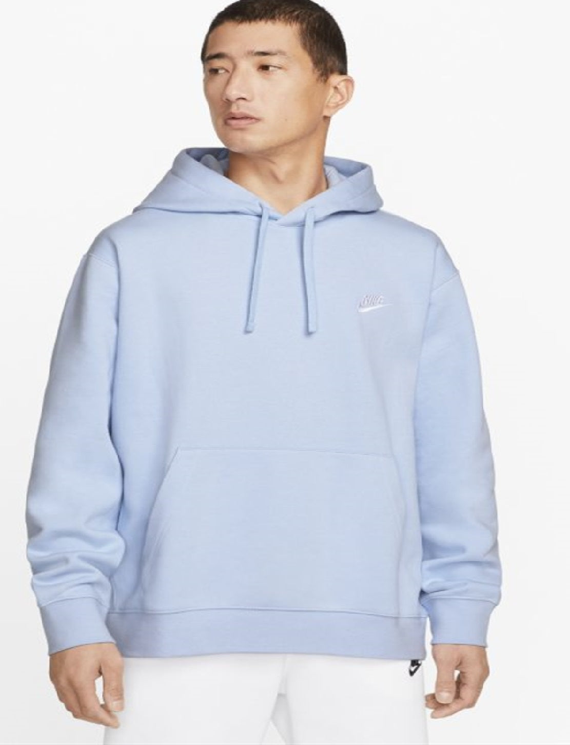 Moletom com capuz Nike Sportswear Club masculino azul tamanho X-G