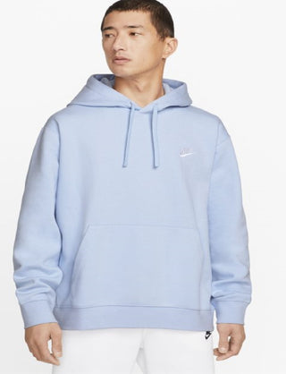 Moletom com capuz Nike Sportswear Club masculino azul tamanho X-G