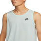Camiseta regata Nike Club Masculina Verde Tamanho Grande