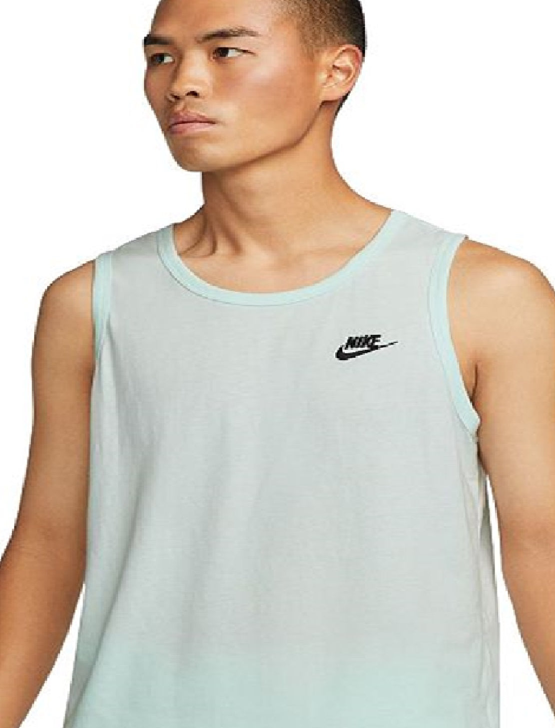 Camiseta regata Nike Club Masculina Verde Tamanho Grande