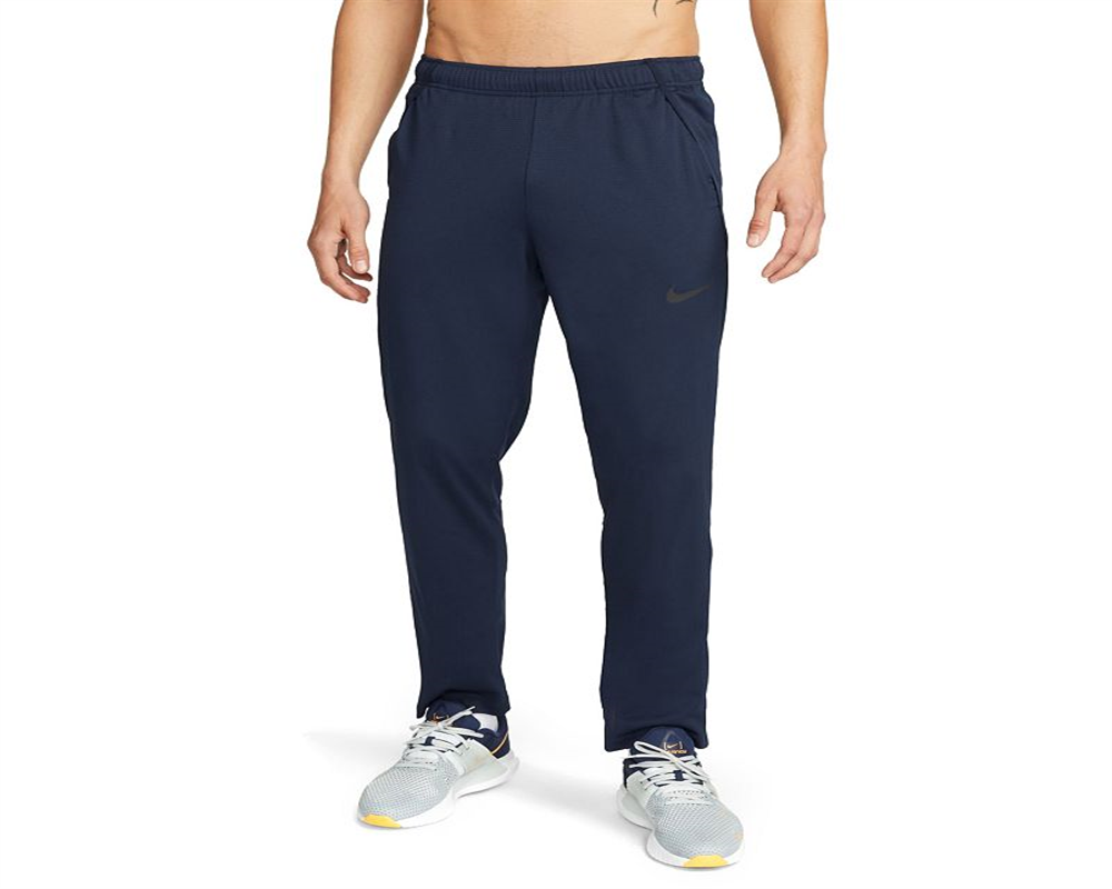 Calça de treino Nike Dri FIT Epic Knit masculina, azul, tamanho médio