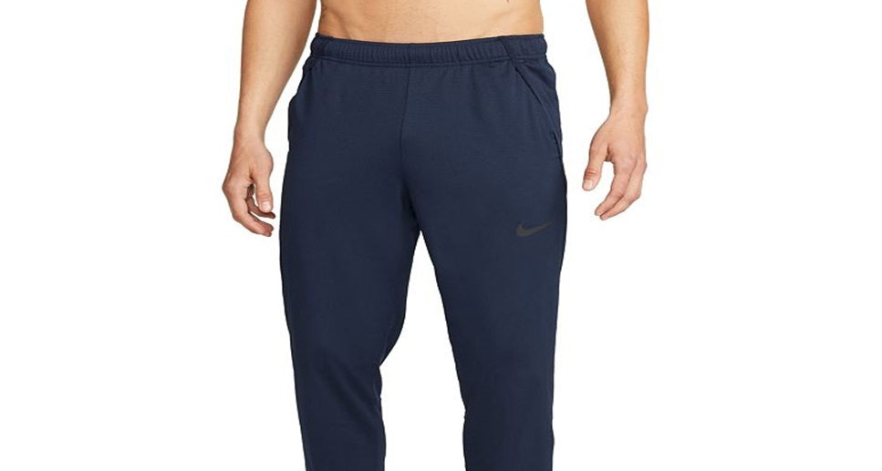 Calça de treino Nike Dri FIT Epic Knit masculina, azul, tamanho médio