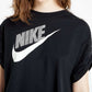 Camiseta Nike Sportswear Dance Feminina Preta Tamanho Médio