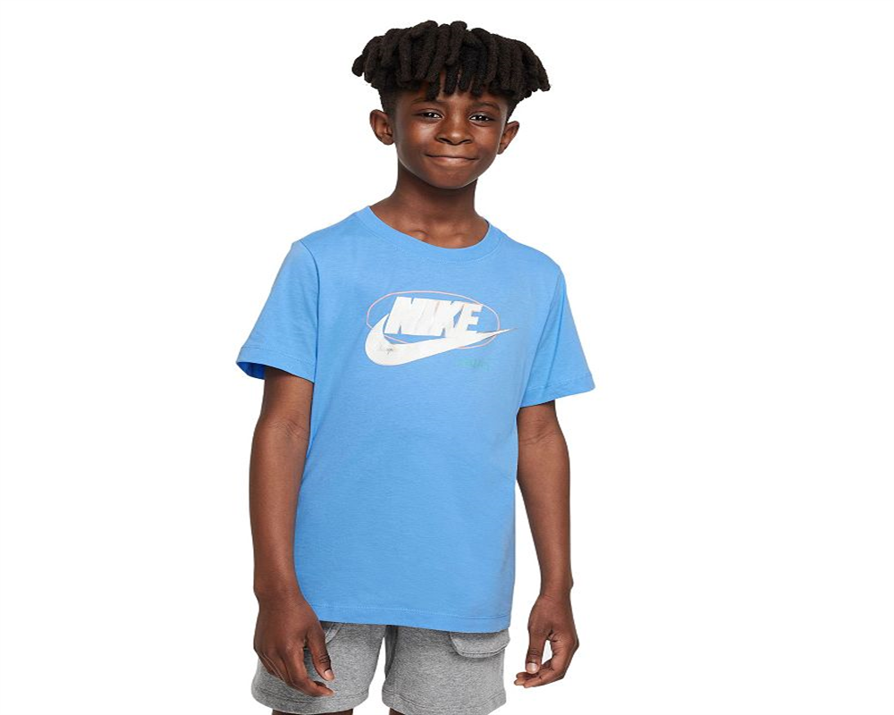 Camiseta Nike Boys 8-20, Azul para Meninos, Tamanho G