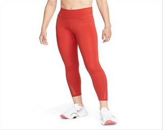 Legging Nike One Midrise Feminina Vermelha Tamanho 7/8